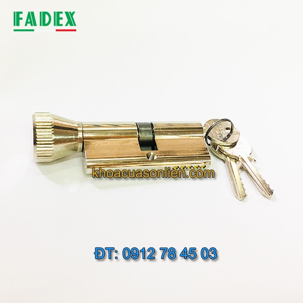 Nơi bán ruột khóa Fadex một đầu xoay một đầu chìa - chìa thường