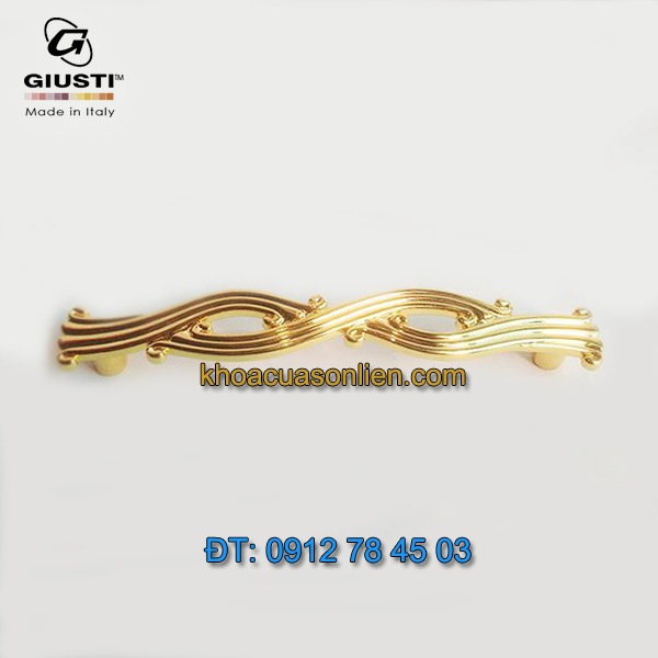 Báo giá nơi bán mẫu Tay co tân cổ điển mạ vàng 24K WMN741.128.00GP 128mm Giusti nhập khẩu Italy giá rẻ tại Hà Nội