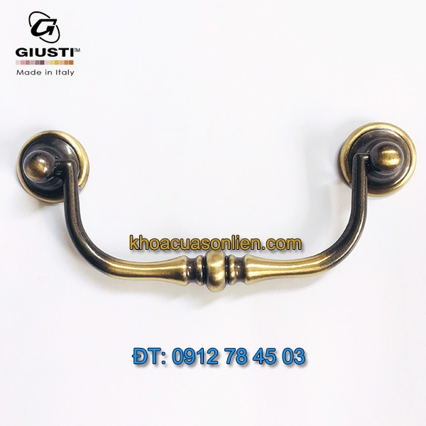Báo giá nơi bán mẫu Tay giật đôi cổ điển Italy 5049/0A.03 nhập khẩu từ Giusti giá rẻ tại Hà Nội