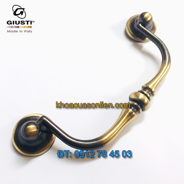 Nơi bán mẫu Tay giật đôi cổ điển Italy 5049/0A.03 nhập khẩu từ Giusti giá rẻ tại Hà Nội