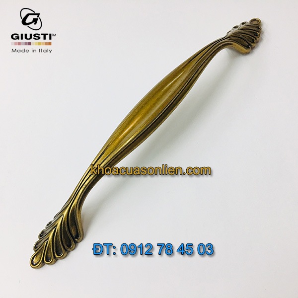 Nơi bán Tay nắm tủ tân cổ điển nhập khẩu Giusti Maniglia Zama 192mm tại Hà Nội