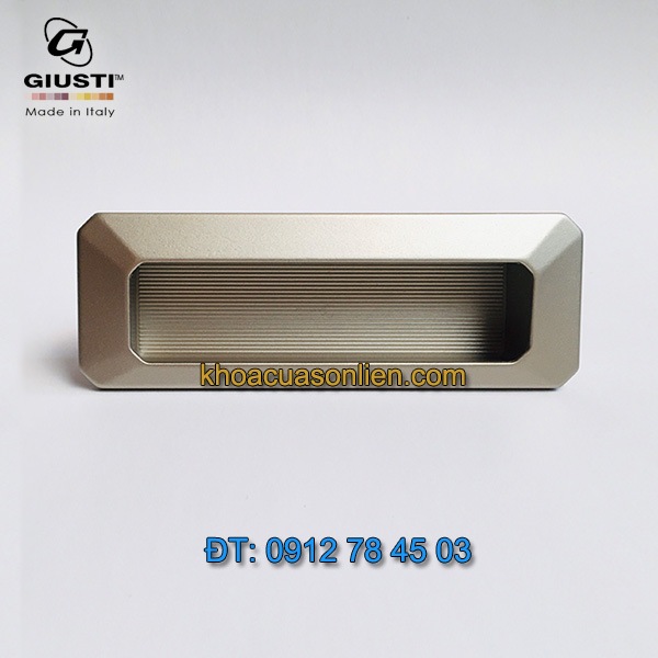 Nơi bán Tay nắm tủ âm kiểu hiện đại WMN835.096.00G6 96mm của Giusti nhập khẩu Italy tại Hà Nội