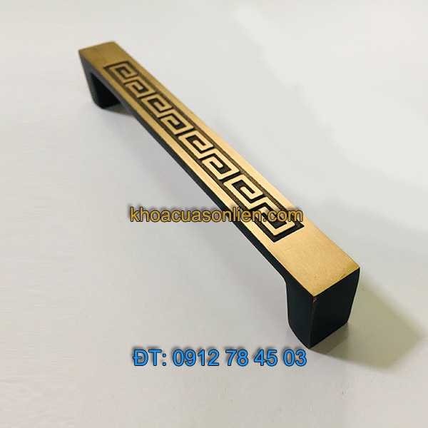 nơi bán Tay nắm tủ bằng đồng giả cổ hoa văn hình triện 2116 - 128mm tại Hà Nội