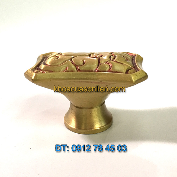 nơi bán Núm nắm tủ bằng đồng thau 6030 - 30 x 45mm giá rẻ tại Hà Nội