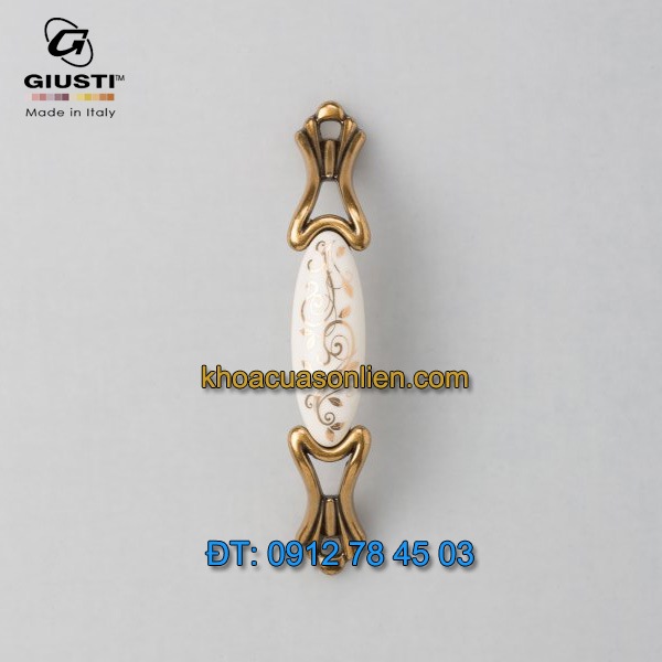 Nơi bán Tay nắm tủ cổ điển M93.01.M1.A8G 96mm Giusti nhập khẩu Italy tại Hà Nội