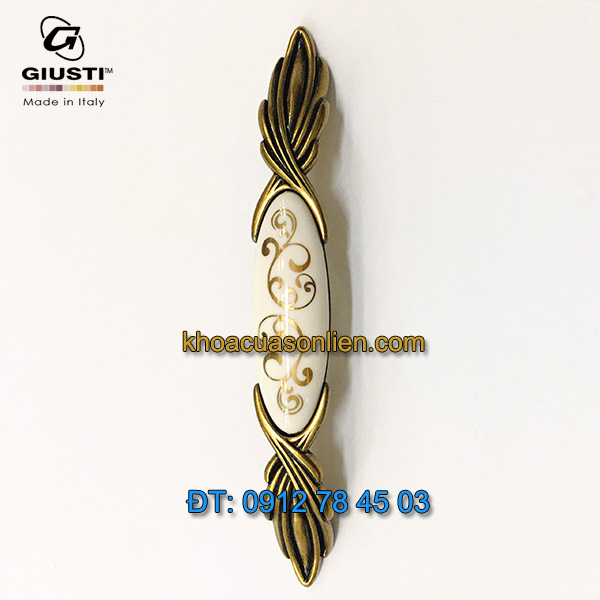 Nơi bán Tay nắm tủ tân cổ điển M96.01.P1.A8G 128mm của Giusti nhập khẩu chính hãng Italy tại Hà Nội