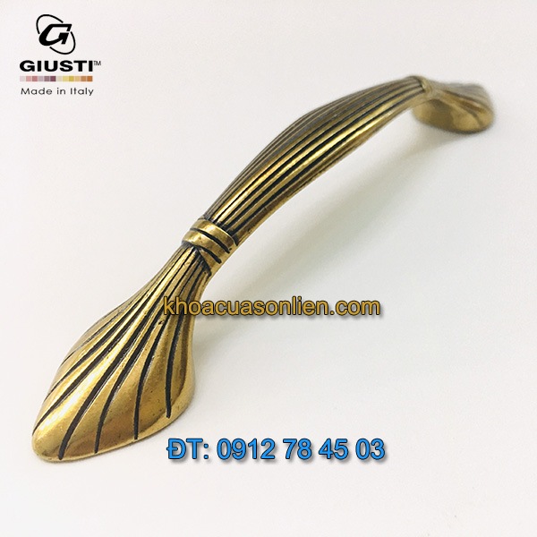Nơi bán Tay nắm tủ gỗ tân cổ điển đẹp WMN503.096.00A8 96mm Giusti Italy nhập khẩu chính hãng giá rẻ tại Hà Nội