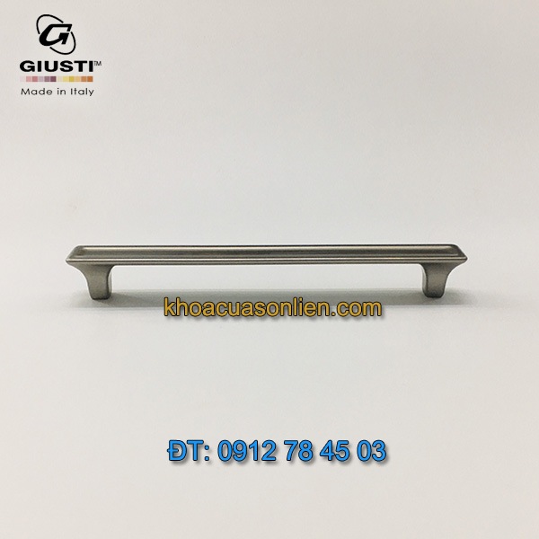 Nơi bán mẫu Tay nắm cửa tủ hiện đại WMN770.160.00C8 160mm Giusti nhập khẩu Italy chính hãng giá rẻ tại Hà Nội