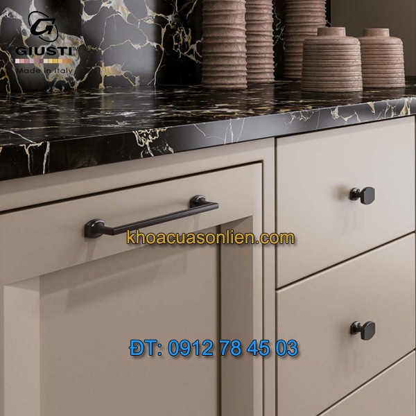 nơi bán Tay nắm tủ hiện đại WP0813.000.00N4 35mm nhập khẩu từ Giusti nhập khẩu chính hãng Italy tại Hà Nội