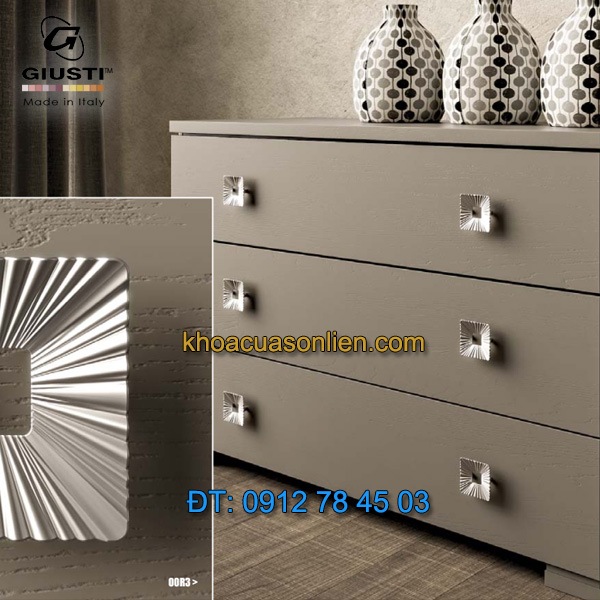 Nơi bán Tay nắm tủ hiện đại đẹp WMN793.032.00R3 50mm của Giusti chính hãng nhập khẩu Italy tại Hà Nội