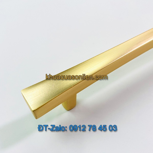 Báo giá nơi bán Tay nắm tủ hiện đại màu đồng xước, nhiều kích thước 7721 đẹp giá rẻ nhập khẩu tại Hà Nội