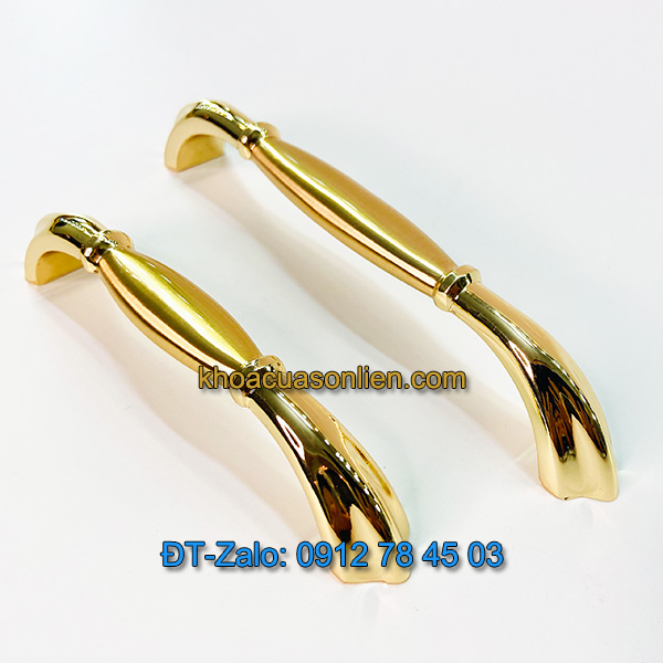 Báo giá Tay nắm tủ hợp kim kiểu cổ điển mạ màu vàng TT-010 giá rẻ tại Hà Nội