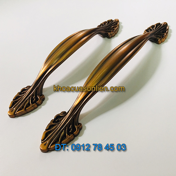 Nơi bán Tay nắm cửa tủ đẹp tân cổ điển hoa lúa 23 - 96mm tại Hà Nội