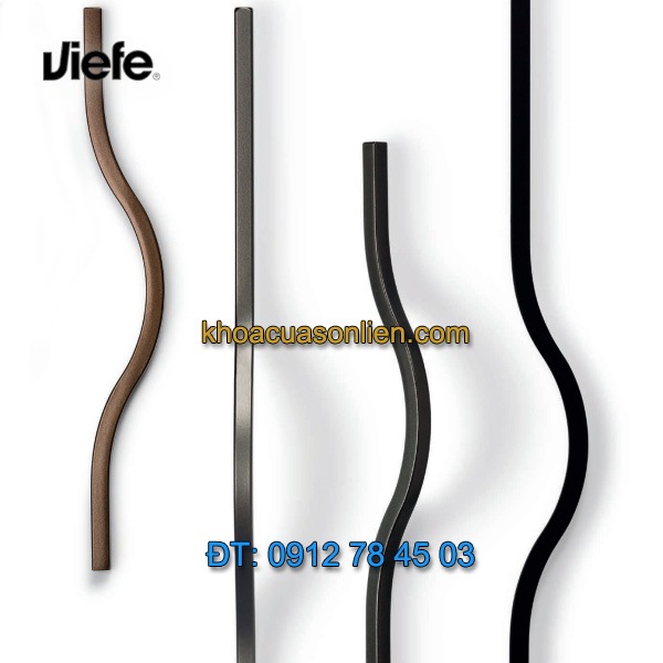 Nơi bán mẫu Tay nắm tủ lượn sóng hiện đại BRAVE 0452 của Viefe nhập khẩu Tây Ban Nha giá rẻ tại Hà Nội