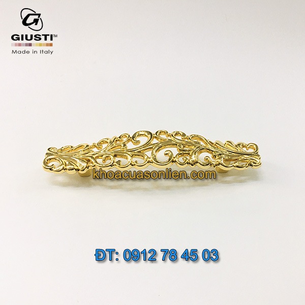 Nơi bán Tay nắm tủ cổ điển mạ vàng 24K WMN707.096.00GP 96mm Giusti Italy nhập khẩu chính hãng giá rẻ tại Hà Nội