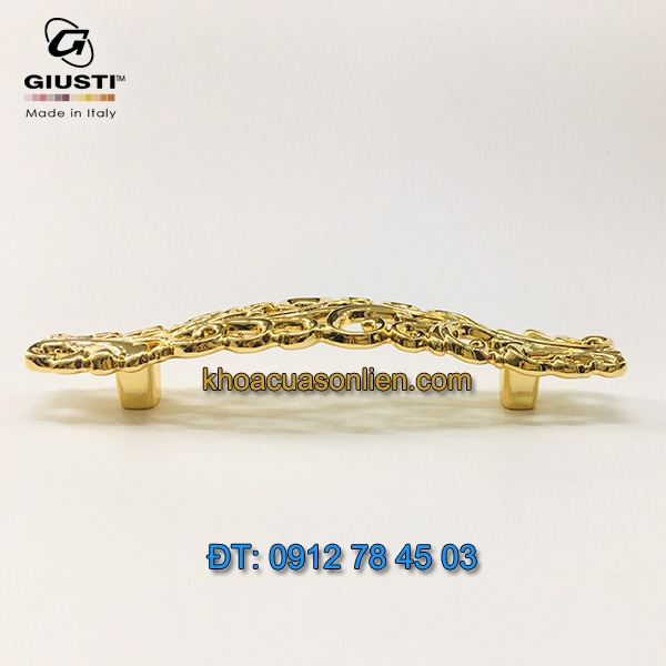 Nơi bán Tay nắm tủ cổ điển mạ vàng 24K WMN707.096.00GP 96mm Giusti Italy giá rẻ nhất Hà Nội