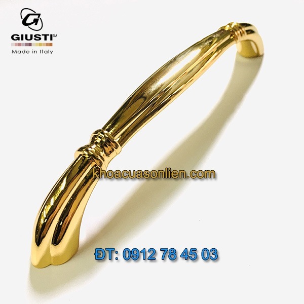 Nơi bán Tay nắm tủ tân cổ điển mạ vàng WMN654.160.00GP 160mm của Giusti nhập khẩu chính hãng Italy tại Hà Nội