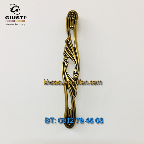 nơi bán Tay nắm tủ tân cổ điển đẹp WMN830.128.00A8 128mm Giusti nhập khẩu Italy tại Hà Nội