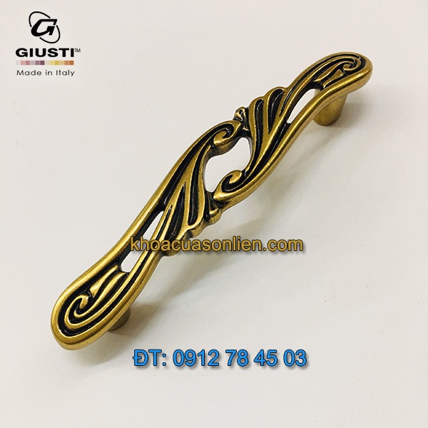 Nơi bán Mẫu Tay nắm tủ tân cổ điển đẹp WMN830.96.00A8 96mm Giusti - Italy chính hãng tại Hà Nội