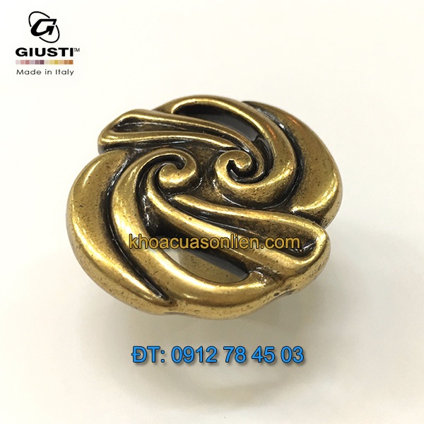 Nơi bán Núm tủ gỗ tân cổ điển WPO830.000.00A8 36mm của Giusti - Italy chính hãng tại Hà Nội