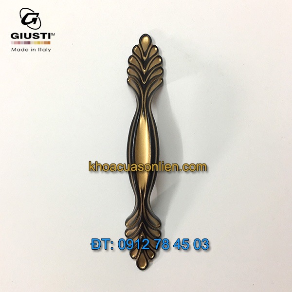 Nơi bán Mẫu tay nắm tủ tân cổ điển đẹp WMN742.096.001B 96mm của Giusti nhập khẩu chính hãng Italy tại Hà Nội