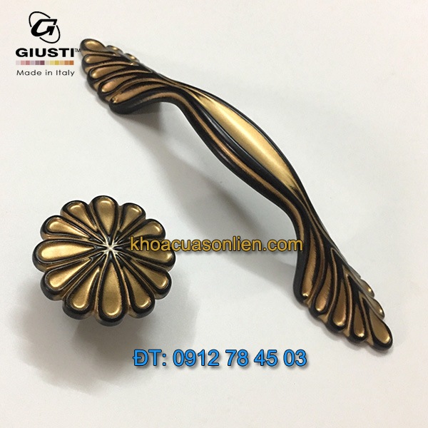 Nơi bán Tay nắm tủ tân cổ điển đẹp WMN742.128.001B 128mm của Giusti nhập khẩu chính hãng Italy tại Hà Nội