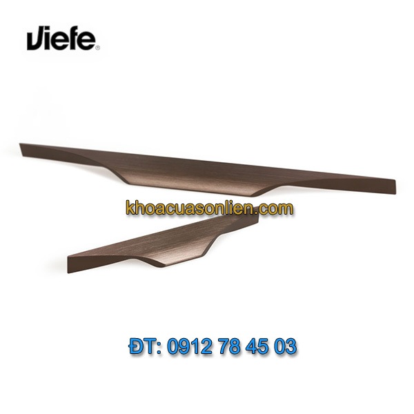 Giá mẫu Tay nắm tủ với đường cong nhẹ nhàng BRIKK 0334 của Viefe nhập khẩu Tây Ban Nha giá rẻ tại Hà Nội