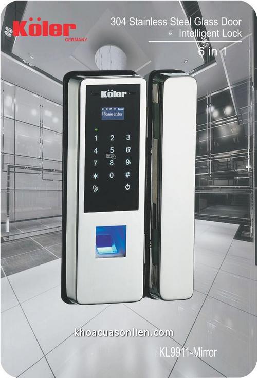 Khoá cửa điện tử cao cấp 6 trong 1 của Koler
