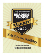 Kids Cowboys Pediatric Dentistry Lancaster Pa Award 2022