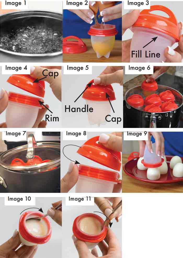 How Long to Cook Hard Boiled Eggs in Egglettes