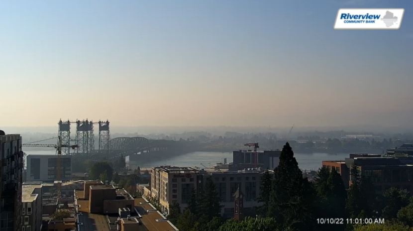 Portland Oregon Air Quality Is Considered Unhealthy For Some People Due To Wildfire Smoke Washington News