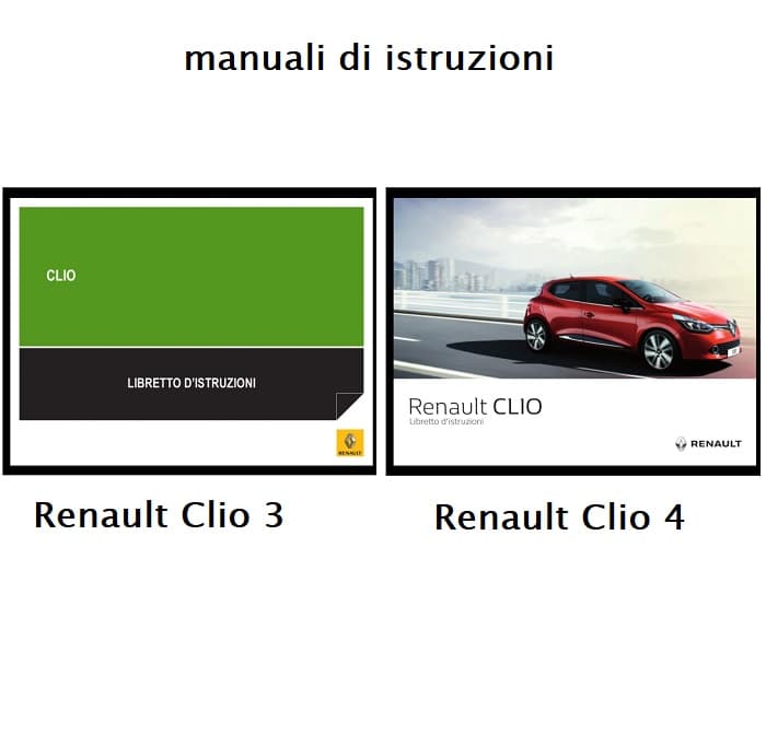 Manuali Di Istruzioni Renault Clio La Mia Nuova Clio