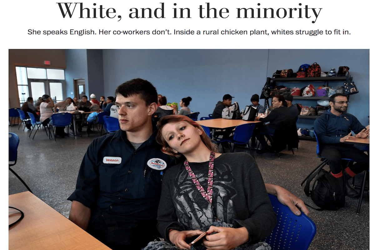 Why The Washington Post's 'White, and in the minority' Story Is So Damn Dangerous