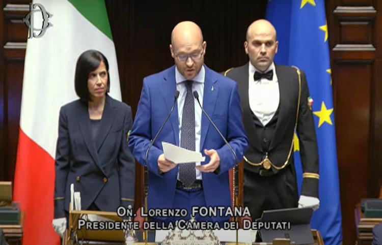 E Lorenzo Fontana Il Nuovo Presidente Della Camera Dei Deputati