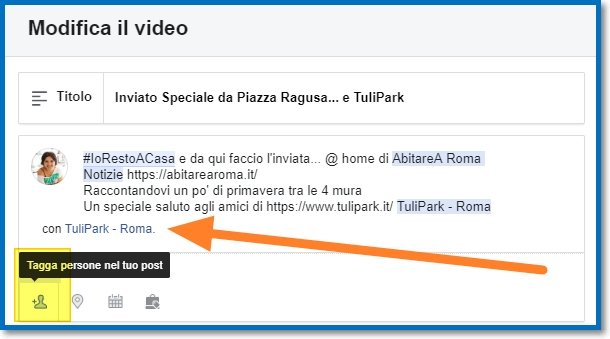 Come Taggare Profili Pagine Eventi E Gruppi Su Facebook Guida 2020