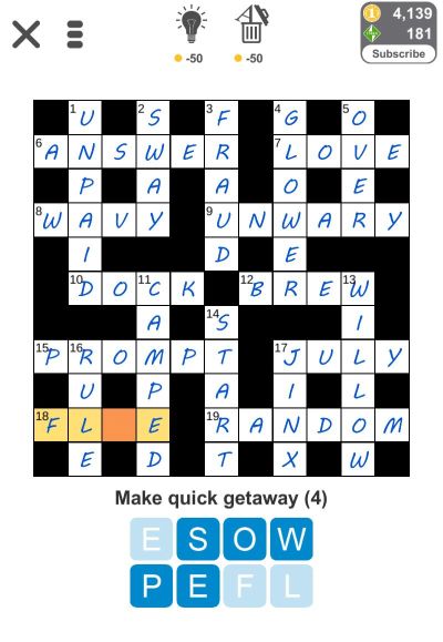 Puzzle Page Crossword Issues Answers Solutions Page 3 Of 4 Level Winner