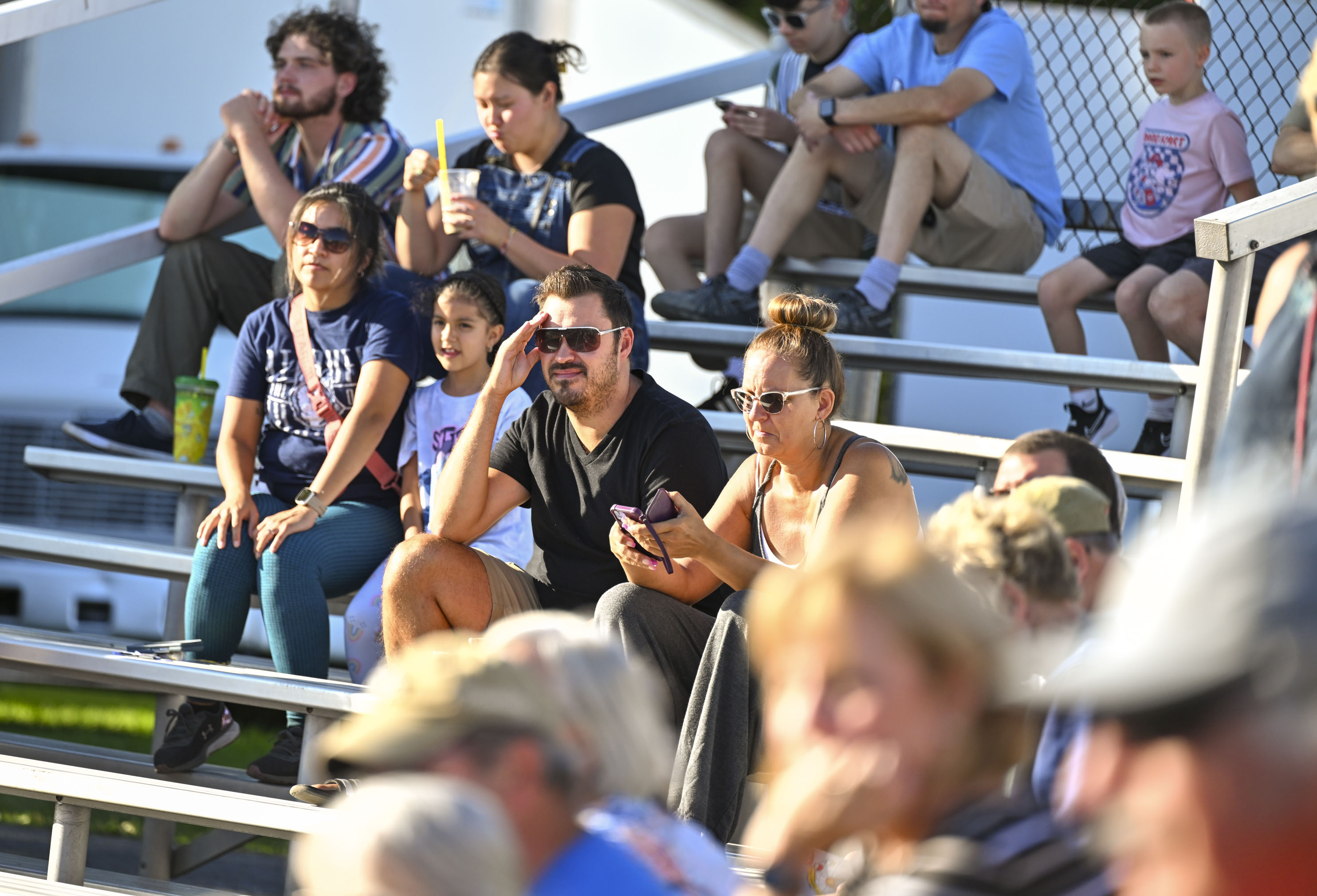 People enjoy the sights, sounds and food Thursday, Aug. 31, 2023, at the Allentown Fair. (April Gamiz/The Morning Call)