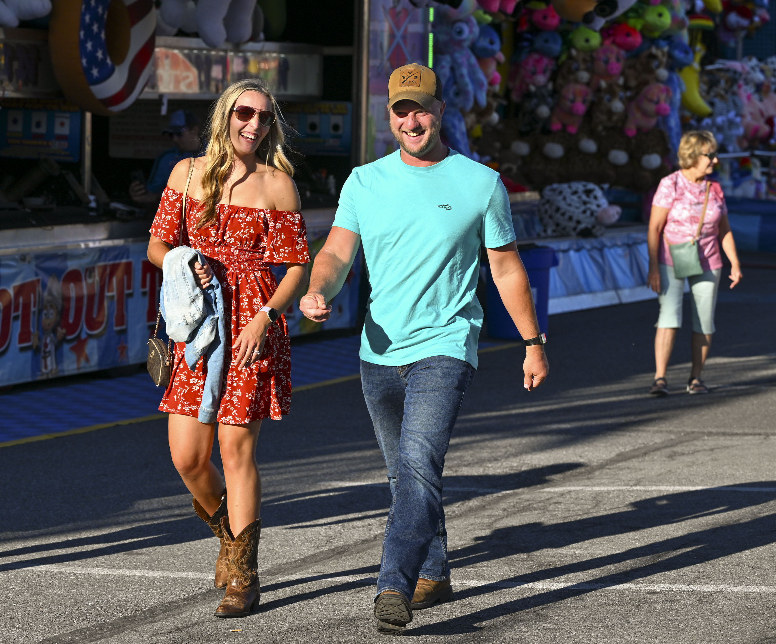 People enjoy the sights, sounds and food Thursday, Aug. 31, 2023, at the Allentown Fair. (April Gamiz/The Morning Call)