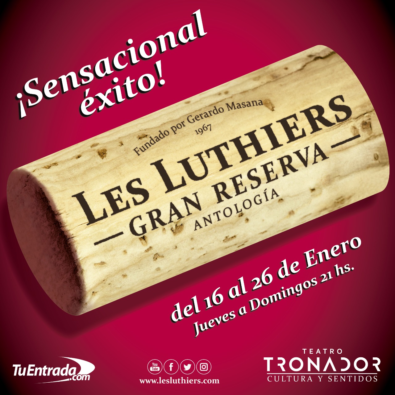 Les Luthiers Inaugura La Temporada Del Teatro Tronador Mdphoy Com