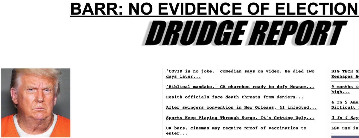 Former Drudge Report Editor Launches Off The Press News Aggregation Site Readers Were Clearly Starving For A Common Sense Conservative Alternative Miami Standard