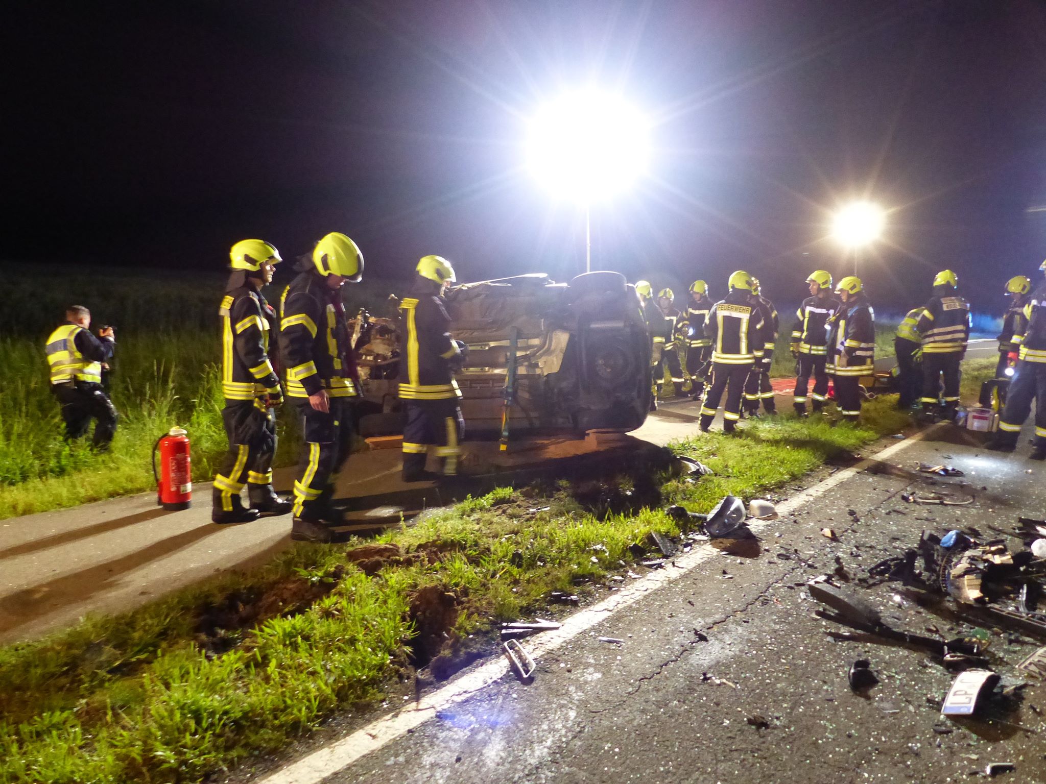 Schwerer Verkehrsunfall Mit Eingeklemmter Person Auf Lippstadter Strasse Mein Wadersloh