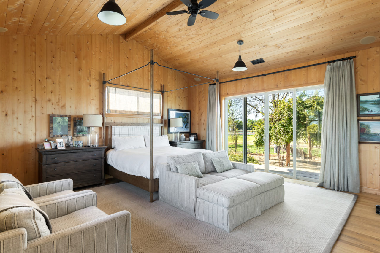 A main bedroom in the house.
