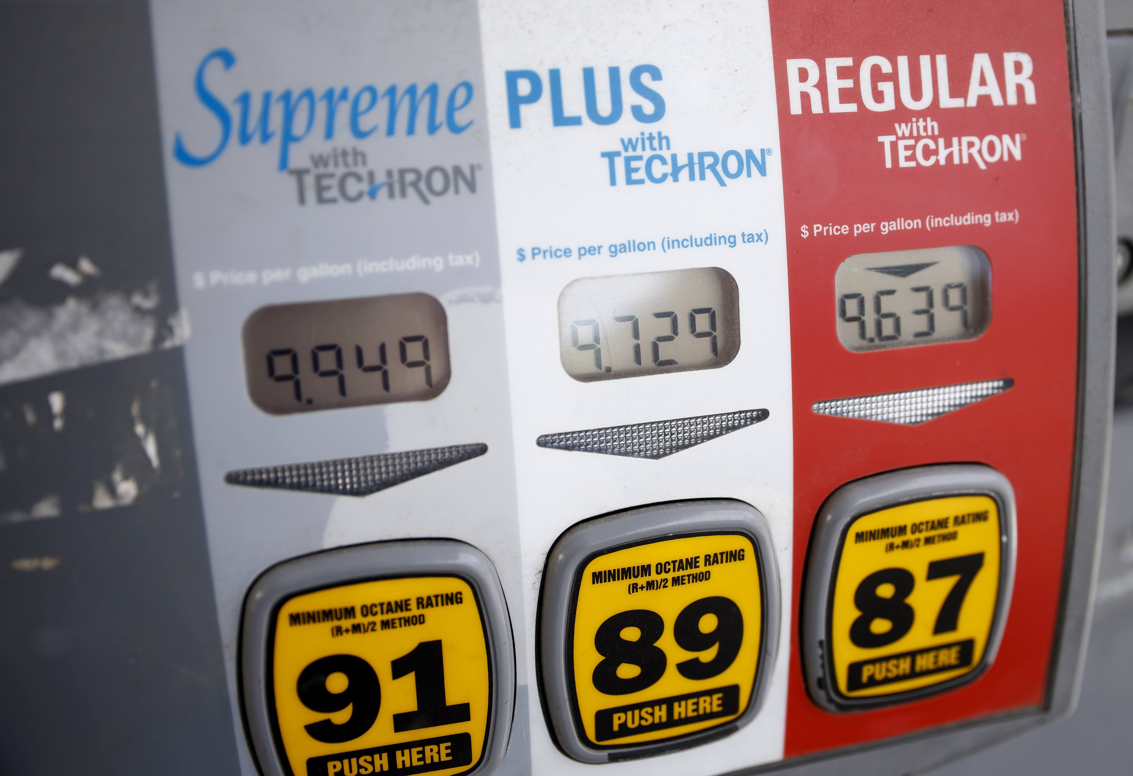 MENDOCINO, CALIFORNIA - JUNE 16: The gas prices at Chevron - Schlafer's Auto Repair in Mendocino, Calif., on Thursday, June 16, 2022. (Shae Hammond/Bay Area News Group)