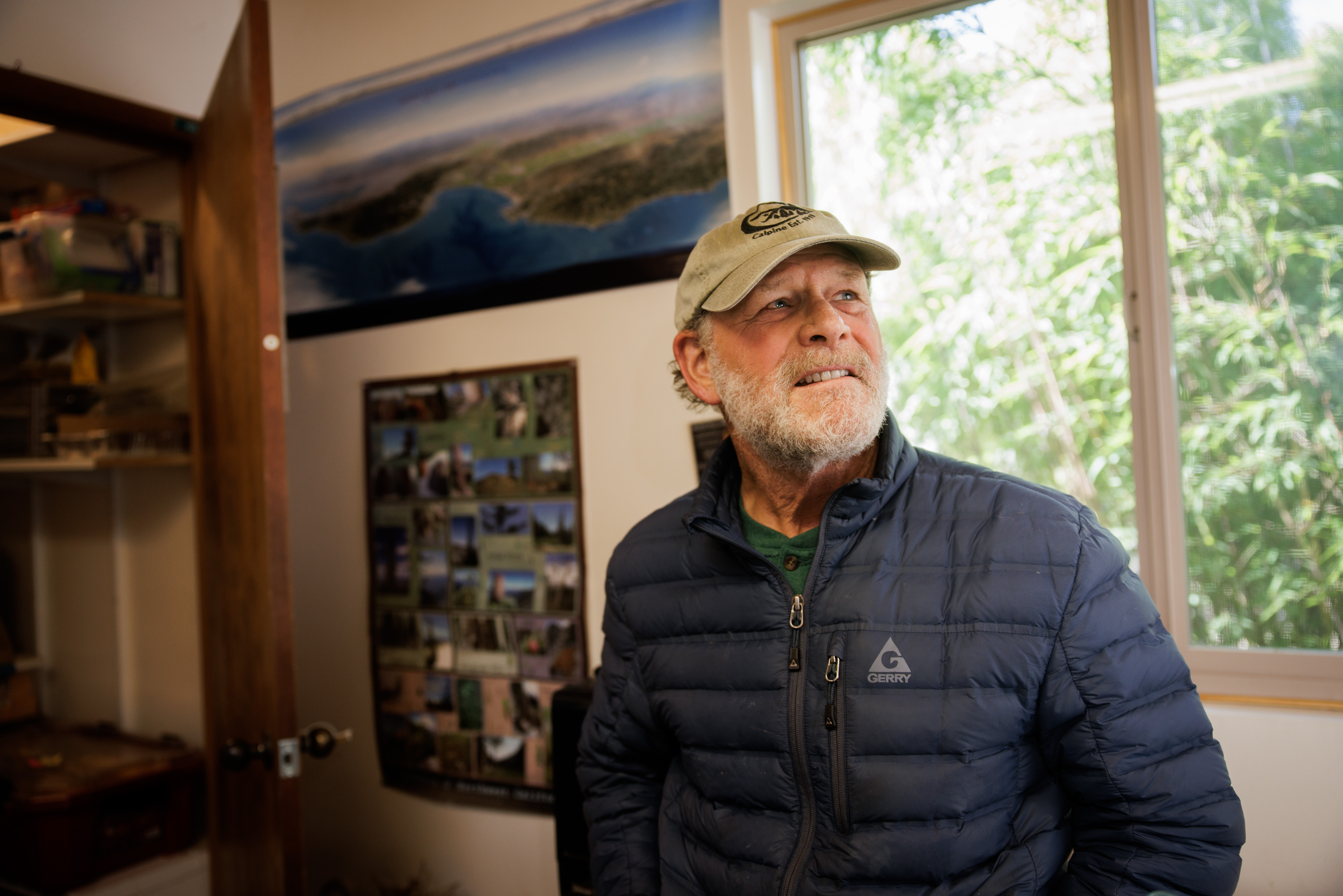 Brett Hall, native plant program director at the UC Santa Cruz Arboretum, talks during an interview on Nov. 7, 2022. (Dai Sugano/Bay Area News Group)