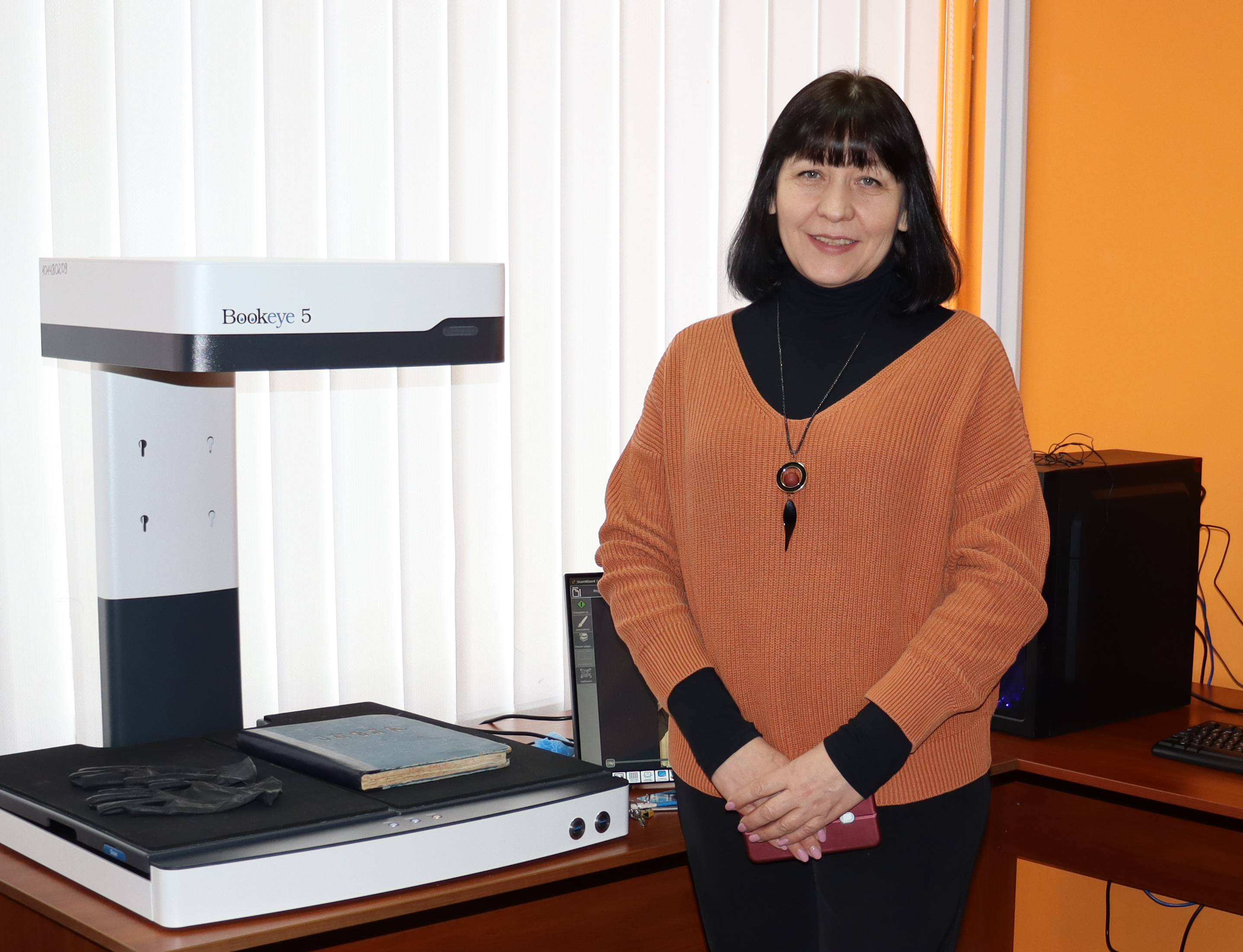 Liudmyla Diadyk is the Director of Cherkasy Regional Universal Scientific Library named after Taras Shevchenko, the home town library of Dr. Ulia Gosart in Cherkasy, Ukraine. (Courtesy of Cherkasy Regional Universal Scientific Library)