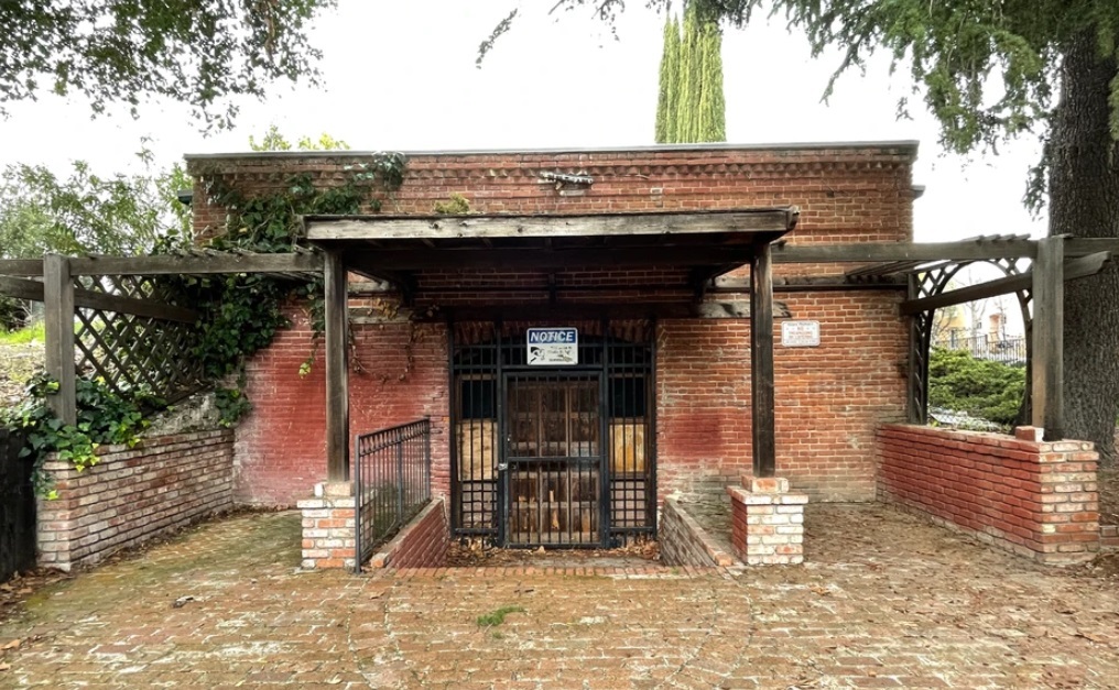 Almaden Winery Cellar at 5533 Le Franc Drive in San Jose, built in the 1850s.(Preservation Action Council of San Jose)