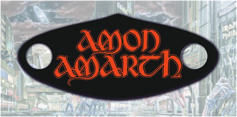 Amon Amarth Logo Mask – Metal & Rock T-shirts and Accessories