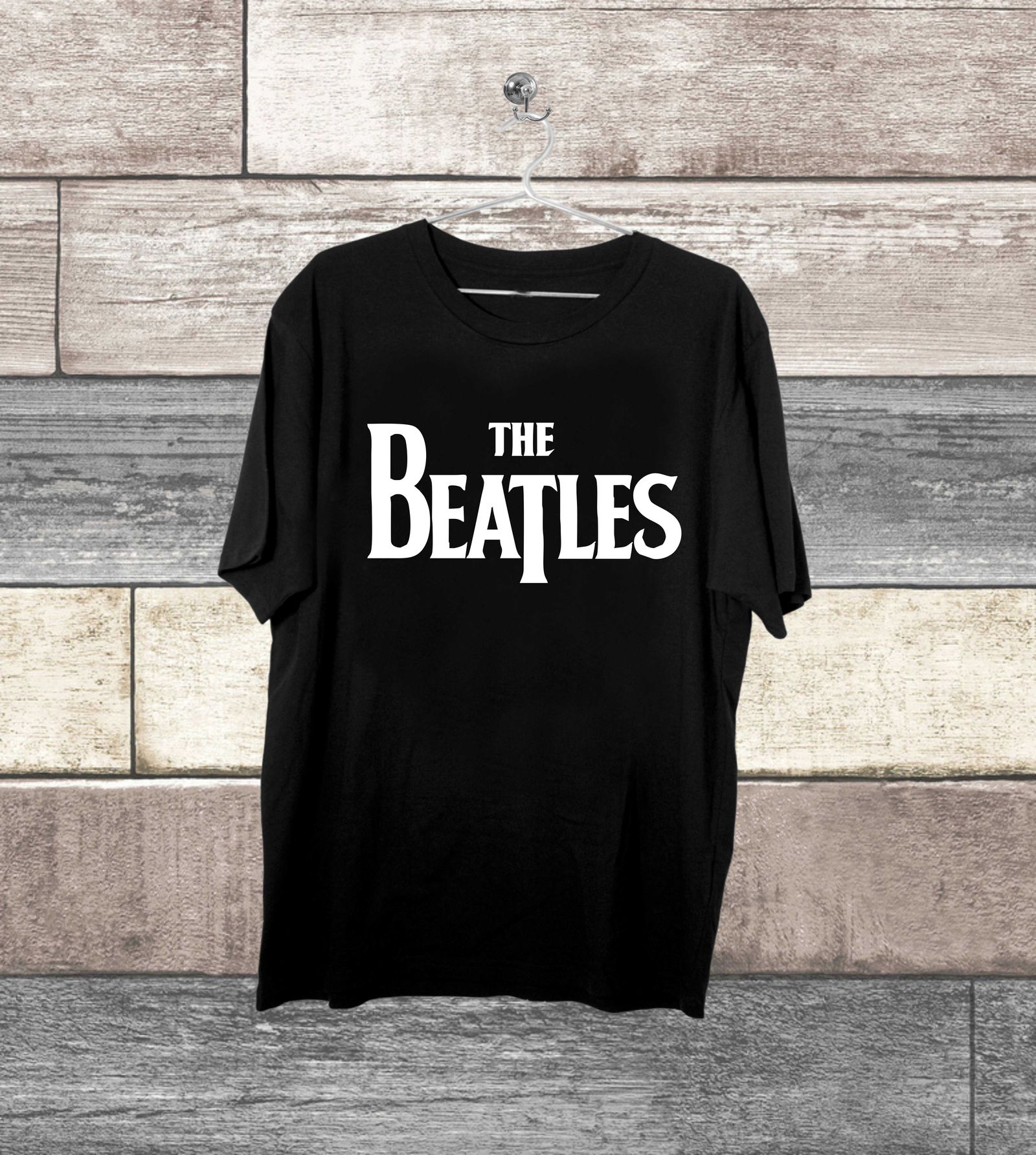 The Beatles T-Shirt White Logo – Metal & Rock T-shirts and Accessories