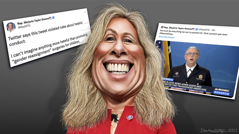 Marjorie Taylor Greene Posts Willfully Transphobic Tweets Metro Weekly
