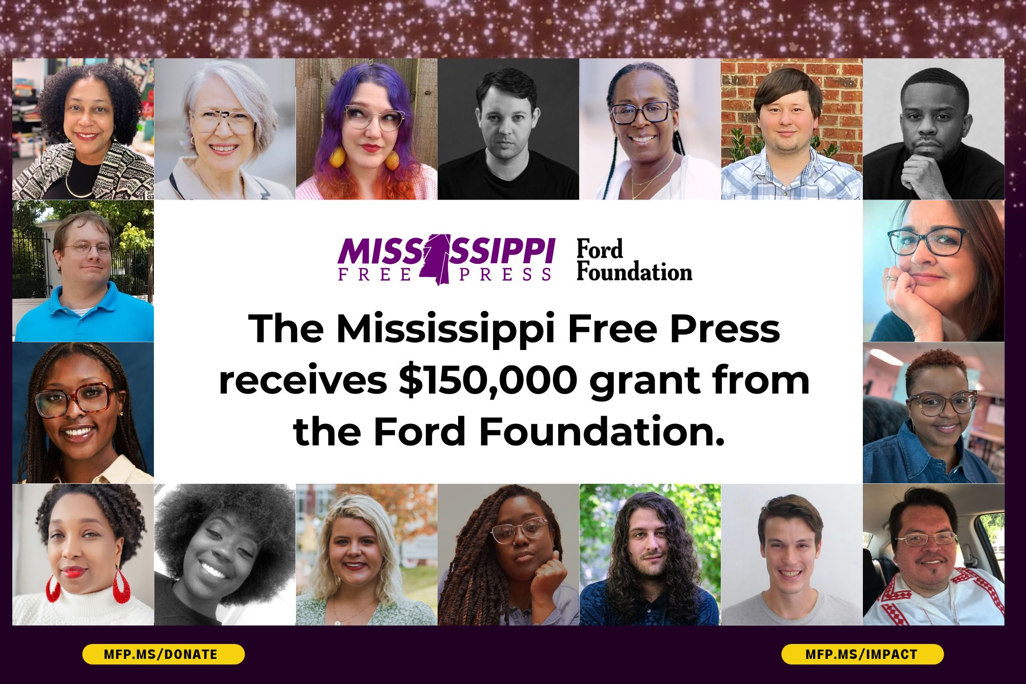 Mississippi Free Press Receives $150,000 Grant From the Ford Foundation